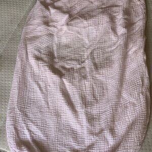 Hooyax muslin cotton infant lounger cover compatible with the Snuggle me lounger